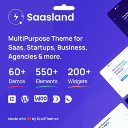 Saasland WordPress Ajans Teması